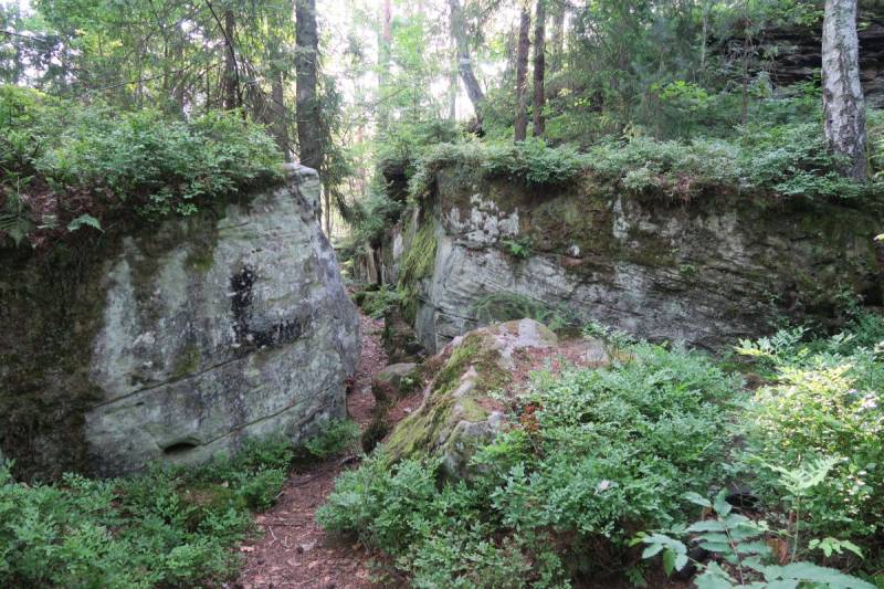 Pomnik przyrody Skałki Piekło Dalejowskie