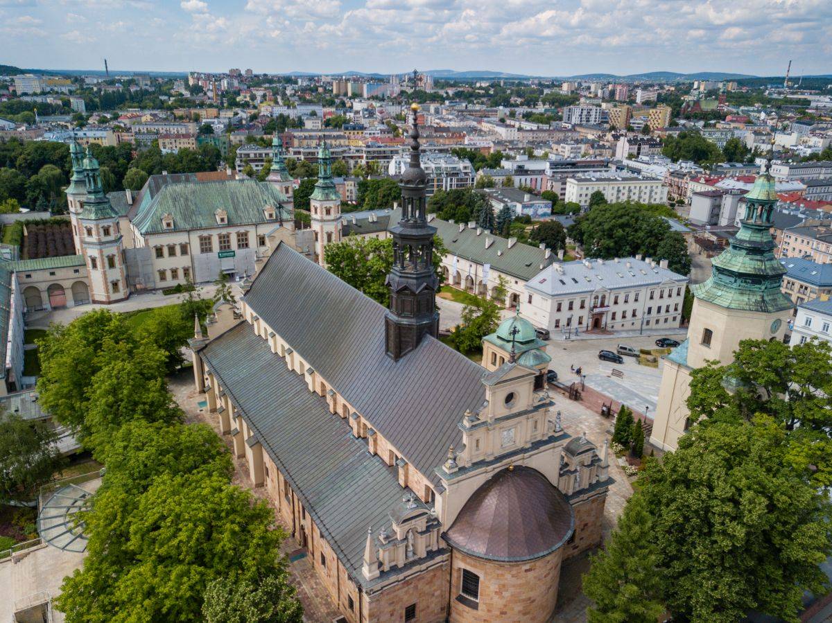 Kielce Tourist trails of Świętokrzyskie