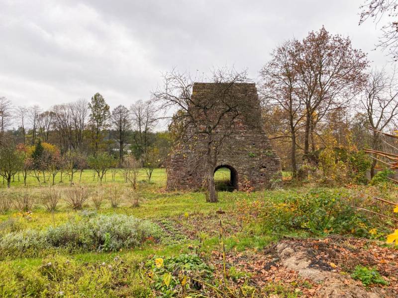 Ruins of Metallurgical Furnace in Kuźniaki 