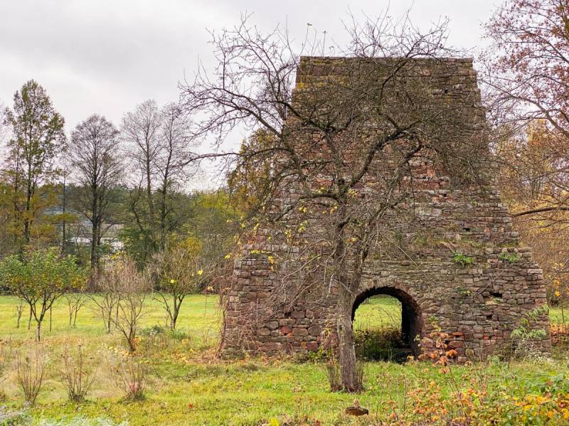 Ruins of Metallurgical Furnace in Kuźniaki